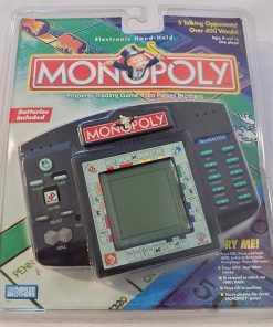 Monopoly Electronic Handheld Game by Hasbro for Fun Family Play 2