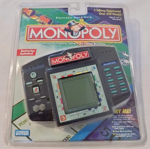 Monopoly Electronic Handheld Game by Hasbro for Fun Family Play - Image 2
