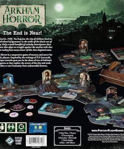 Arkham Horror 3rd Edition Cooperative Strategy Game for Adults and Families 2