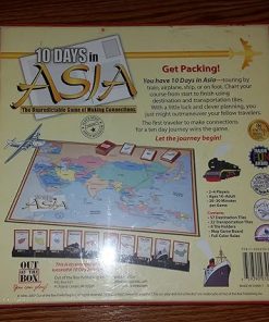 10 Days in Asia Board Game Out of the Box Adventure Experience 2