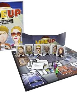MindWare LineUp Memory Board Game for Ages 8 and Up with Comical Mystery