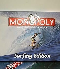 Surfing Monopoly Game by USAopoly Fun for Family and Friends 2