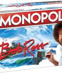 Monopoly Bob Ross Game Inspired by The Joy of Painting Collectible Edition