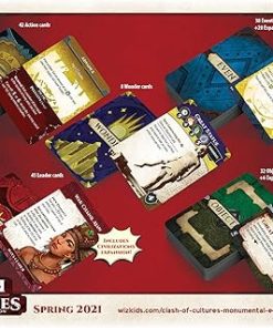 Clash of Cultures Monumental Edition Board Game by WizKids New Release 2