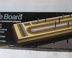 Sure Lane Cribbage Board for Family Fun and Strategy Games