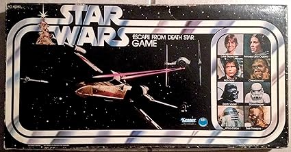 Star Wars Escape From Death Star 1977 Classic Board Game Star Wars Escape From Death Star 1977 Classic Board Game