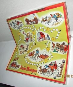 Vintage The Lone Ranger Board Game Collectible Play Adventure 2