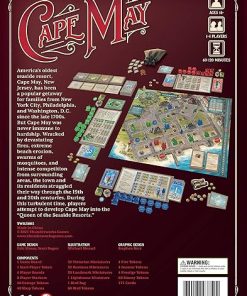 Cape May Board Game – Strategy Resource Management for 1-4 Players 2