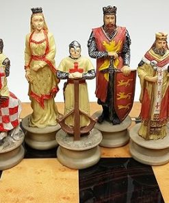 Medieval Crusades King Richard The Lionheart Chess Men Set Without Board 2