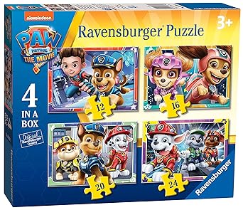 Ravensburger Paw Patrol Movie Jigsaw Puzzles for Kids Age 3 and Up