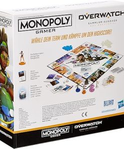 Hasbro Gaming E6291100 Monopoly Gamer Collector’s Edition Board Game from 13 Years Gift for Overwatch Players 2