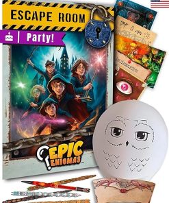 Harry’s Magic Escape Room Party Game for Kids Ages 5 to 12