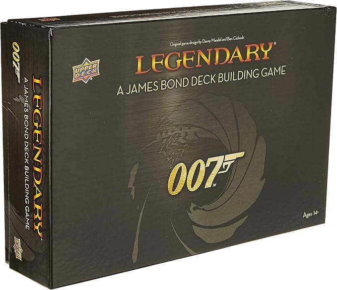 Upper Deck 2019 Legendary James Bond Deck Building Game Multi Player Upper Deck 2019 Legendary James Bond Deck Building Game Multi Player