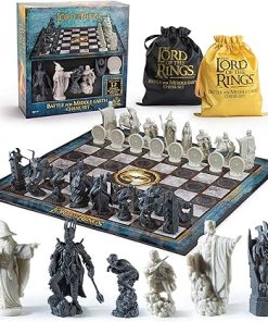 Noble Collection Lord of the Rings Chess Set for Five Players