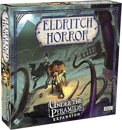 Eldritch Horror Under the Pyramids Expansion for Adults and Families Eldritch Horror Under the Pyramids Expansion for Adults and Families