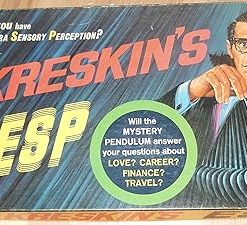 Kreskin’s ESP Vintage 1966 Explore Your Extra Sensory Perception