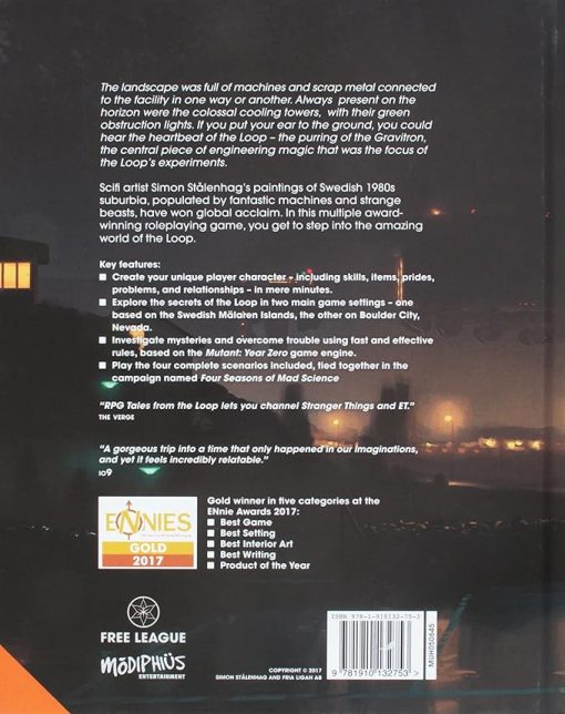 Tales from The Loop RPG for Adults and Kids Aged 13 and Up Hardback - Image 2