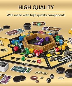 Ravensburger Las Vegas Royale Strategy Board Game Age 8 and Up Anniversary Edition 2