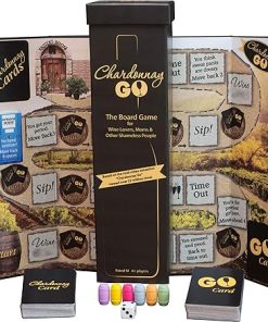 Chardonnay Go Board Game – Fun Wine Themed Strategy Game