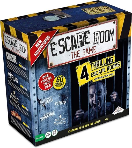 Escape Room The Game Version 2 - Four Thrilling Mystery Rooms