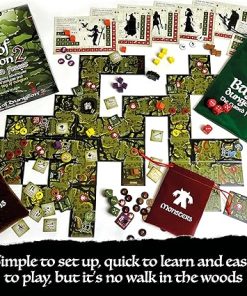 Cursed Forest Family Fantasy Board Game for 1-4 Players Ages 7 Plus 2