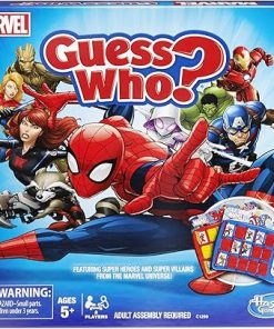 Guess Who Marvel Edition Game by Hasbro Gaming for Family Fun