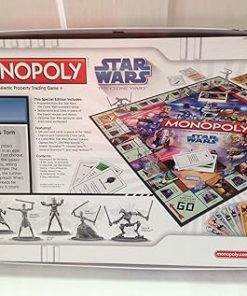 Star Wars Clone Wars Monopoly Game for Fans and Collectors 2