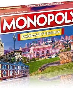 Kansas City Monopoly Board Game for 2-6 Players, Family Fun Night