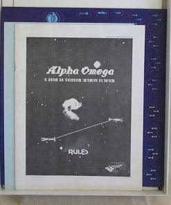 Vintage Alpha Omega Board Game 1977 Tactical Combat in Space Very Good 2