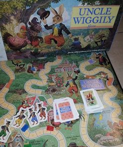 Uncle Wiggily Game 1988 Edition by Milton Bradley – Classic Fun