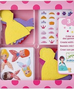 DJECO Princesses Sticker Kit for Creative Fun and Imagination 2