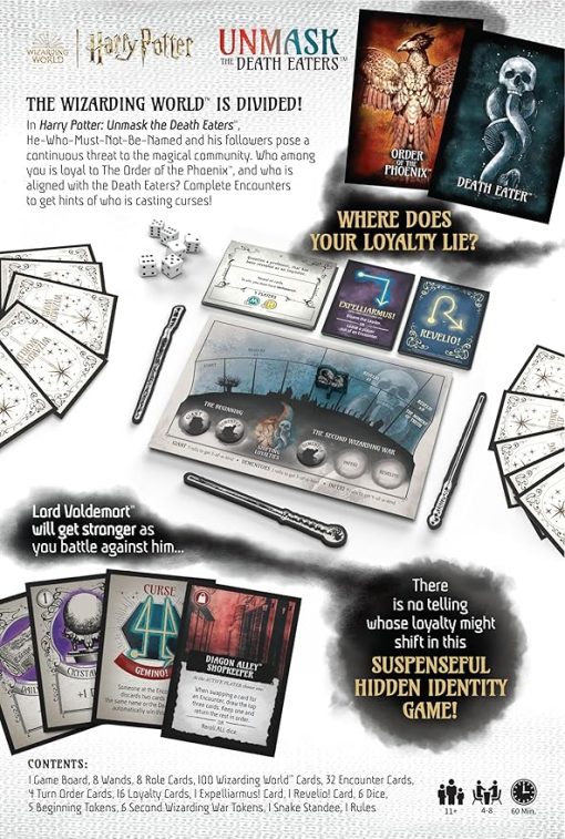 Harry Potter Death Eaters Board Game | Social Deduction for Ages 11+ - Image 2