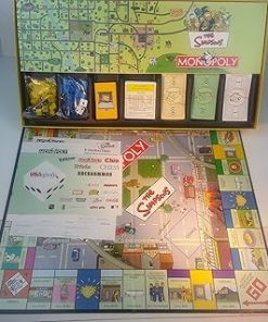Monopoly The Simpsons Edition Family Board Game for Fun Nights 2