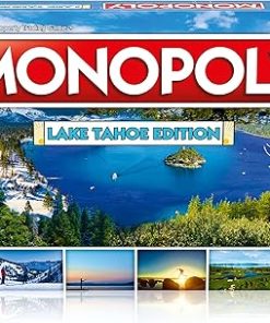 Lake Tahoe Monopoly Board Game for 2-6 Players – Family Fun Night