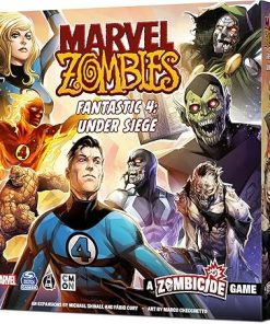 Marvel Zombies: A Zombicide Game – Fantastic 4: Under Siege – Defend or Corrupt Marvel’s First Family in the Apocalypse! Cooperative Strategy Game, Ages 14+, 1-6 Players, 90 Min Playtime, Made by CMON