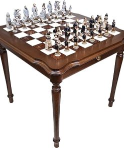Bello Games American Civil War Chessmen Luxury Palazzo Chess Table 2