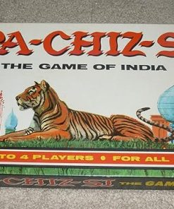 Transogram Company NYC Gameboard 1955 Pa-Chiz-Si India Board Game