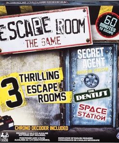 Escape Room Game with 3 Exciting Rooms for Ages 16 and Up