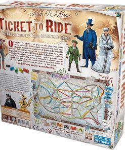 Ticket to Ride Board Game – Cross-Country Train Adventure for All Ages 2