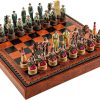 Large Crusade Chessmen and Greenwich Board from Spain King 4.5 Inch 3