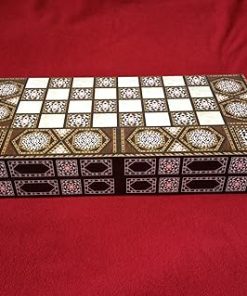 Turkish Backgammon Game Board Set Tavla for Enjoyable Play 2