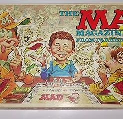 Mad Magazine Classic Board Game for Family Fun and Laughter