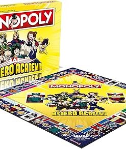 Monopoly My Hero Academia Real Estate Board Game Spanish Edition 2