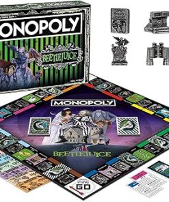 Beetlejuice Monopoly Board Game Inspired by the Classic 80s Film 2