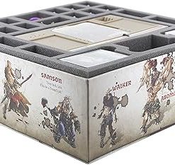 Feldherr Foam Tray Set for Zombicide Black Plague Game Storage