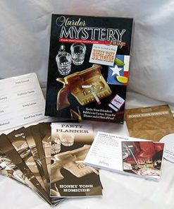Honky Tonk Homicide Murder Mystery Party Game for Fun Gatherings