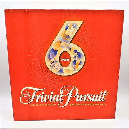 Trivial Pursuit 6th Edition Classic Board Game for Family Fun Trivial Pursuit 6th Edition Classic Board Game for Family Fun