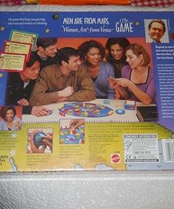 Mattel Men are from Mars Women are from Venus Adult Board Game 4+ Players 2