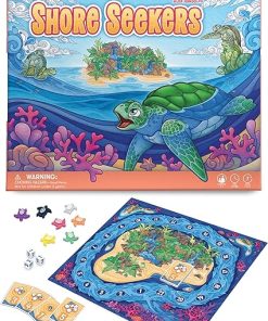 Shore Seekers Math Board Game for Kids Ages 7 and Up – Fun Learning Game