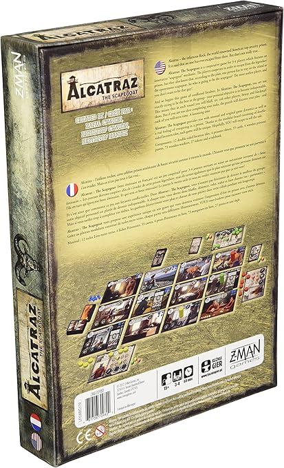 Z-Man Games Alcatraz Scapegoat Strategy Board Game Review 2 Z-Man Games Alcatraz Scapegoat Strategy Board Game Review - Image 2